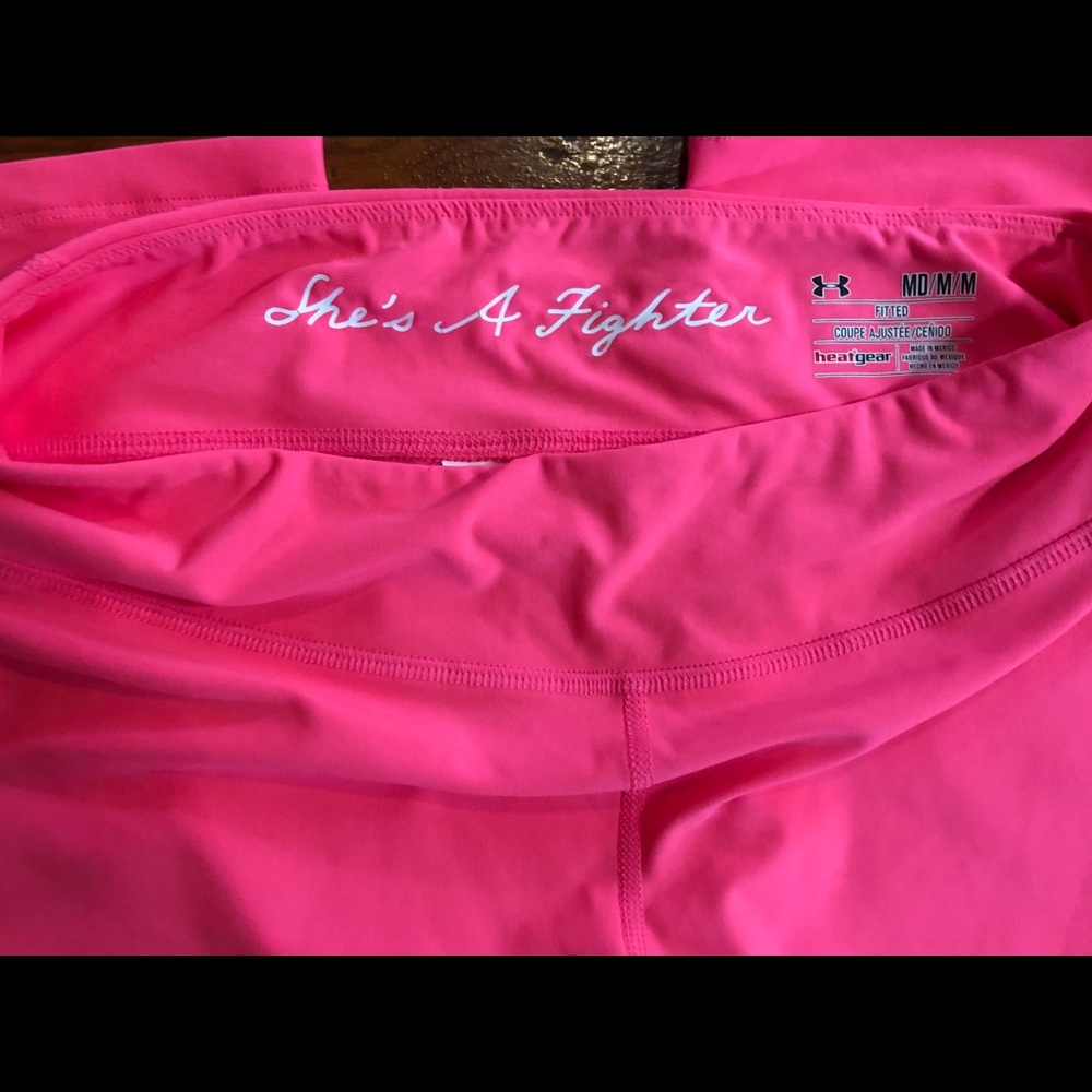 Under Armour Pink Capris